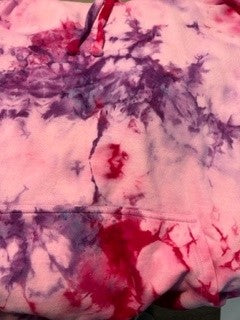 Pink and Purple Tie Dye