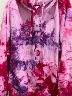 Pink and Purple Tie Dye