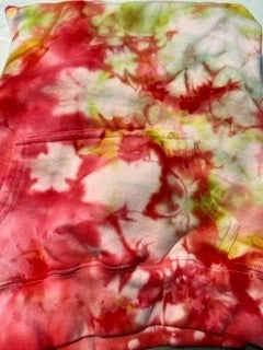 Red and Green Tie Dye